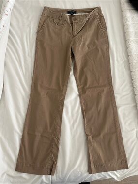 Banana Republic Women's Khaki Brown Trousers
